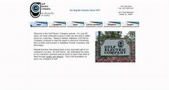 Desktop Screenshot of gulfelec.com